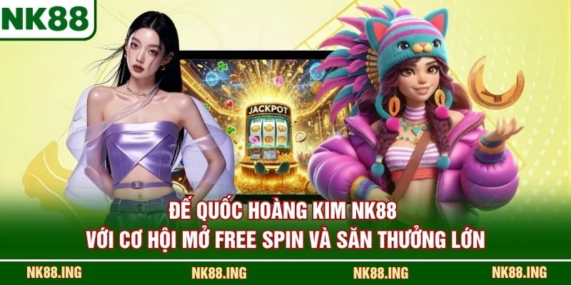 Đế Quốc Hoàng Kim NK88 với cơ hội mở Free Spin và săn thưởng lớn